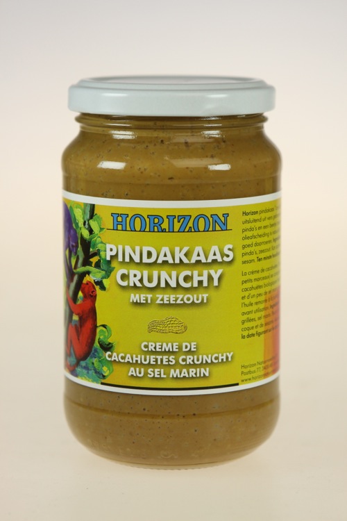 Horizon Pindakaas crunchy mz bio 350g