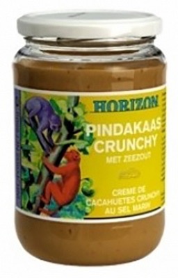Horizon Pindakaas crunchy mz bio 650g