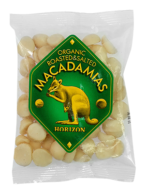Horizon Macadamianoten gezouten bio 100g