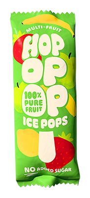 Hopopop Fruitijsje multifruit bio 63ml