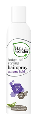 Hairwonder Botanical styling hairspray extra sterke fixatie 300ml