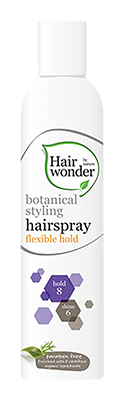 Hairwonder Botanical styling hairspray flexible versteviging 300ml