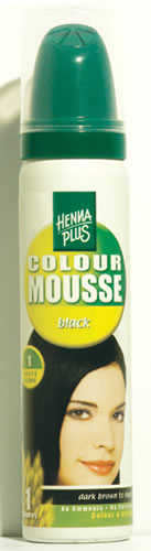 Hennaplus Reflex kleurschuim zwart 75ml