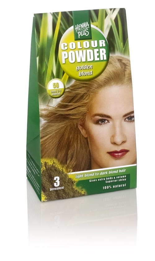 Hennaplus Colour powder 50 goud blond 100g
