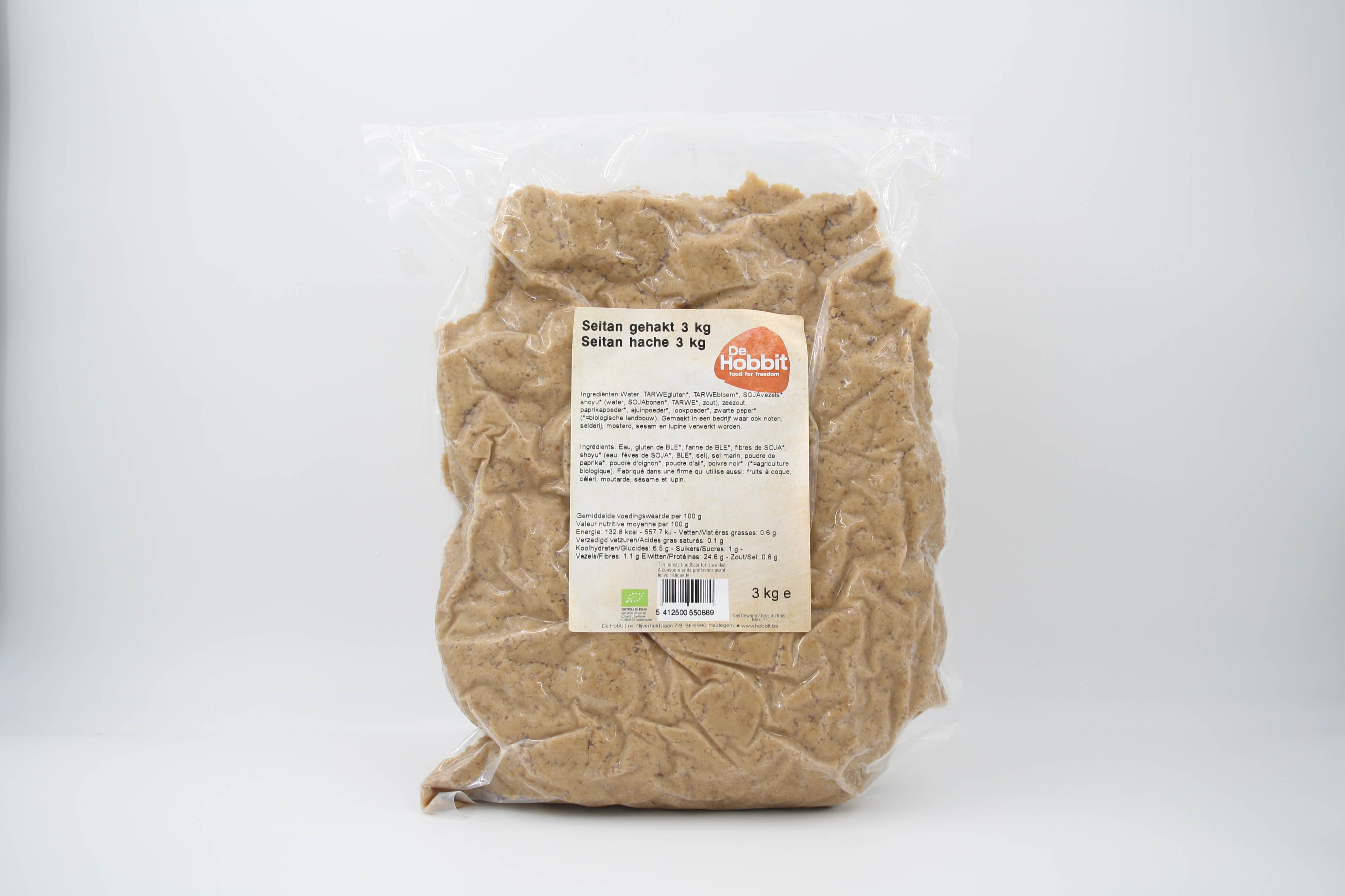 Hobbit Seitan gehakt bio 3kg