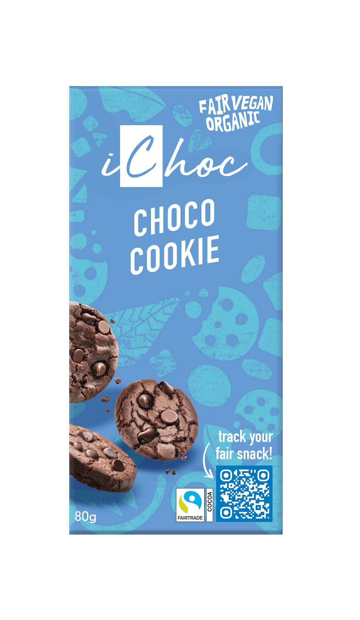 Ichoc Choco cookie fairtrade bio 80g