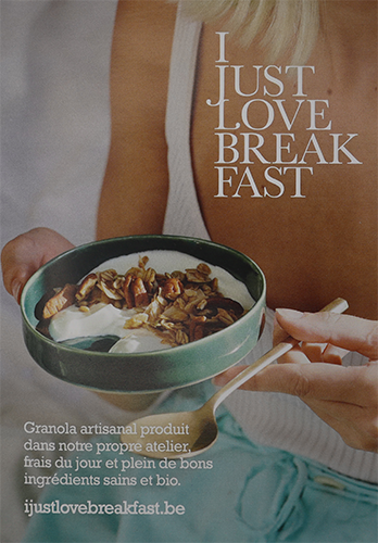 I Just Love Breakfast Folder FR