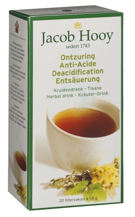 Jacob Hooy Ontzuringsthee 20 builtjes