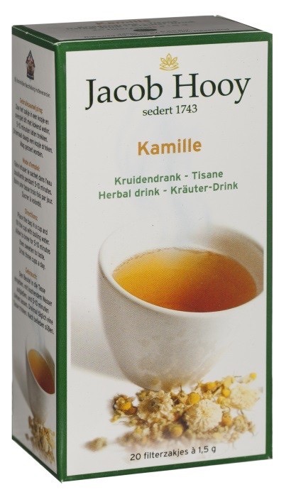 Jacob Hooy Kamille thee builtjes 20st