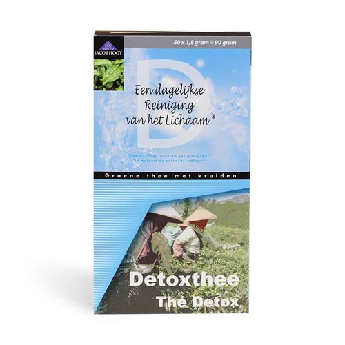 Jacob Hooy Detox thee 50 builtjes