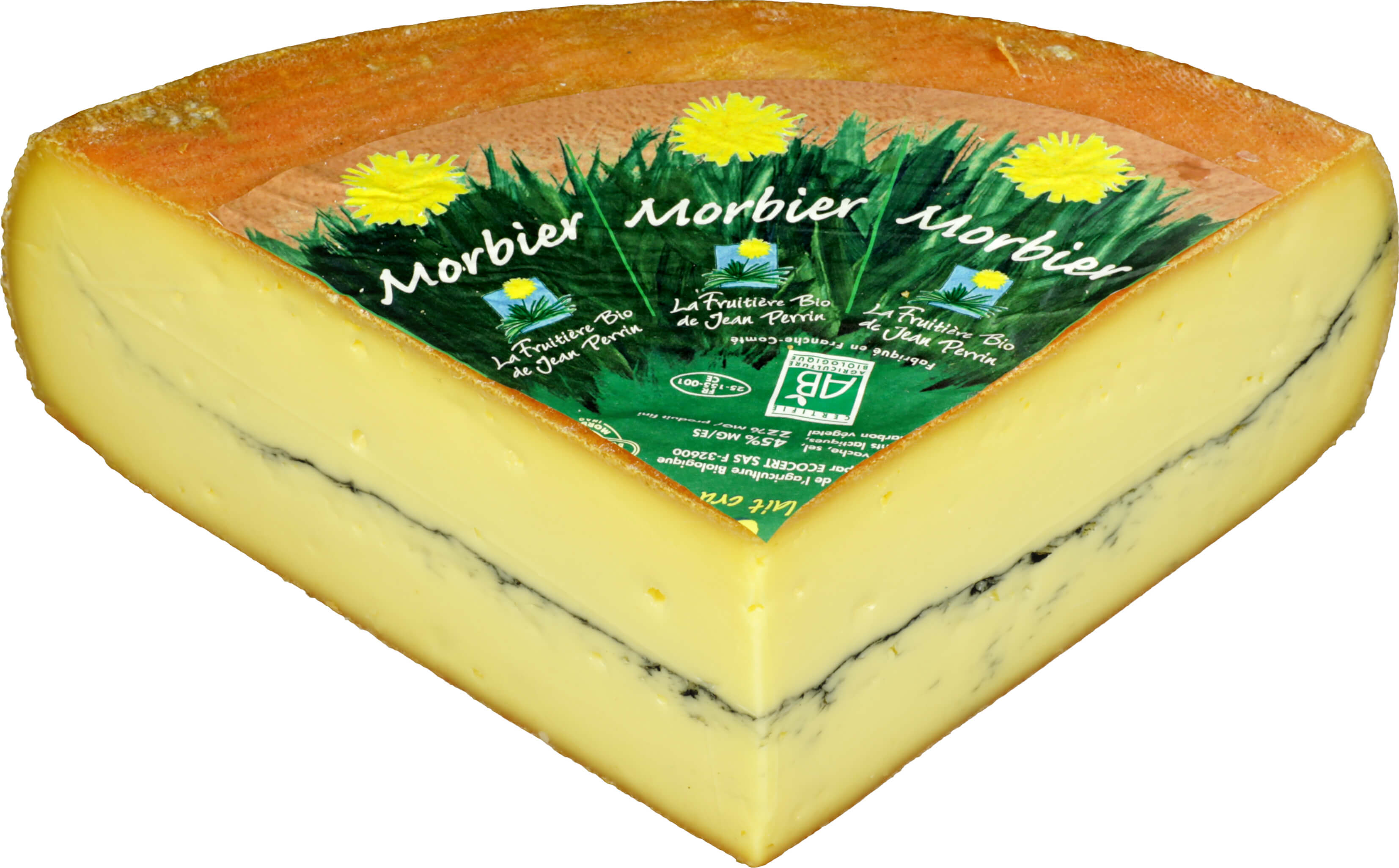 Fromagerie Jean Perrin Morbier AOP bio 1.6kg