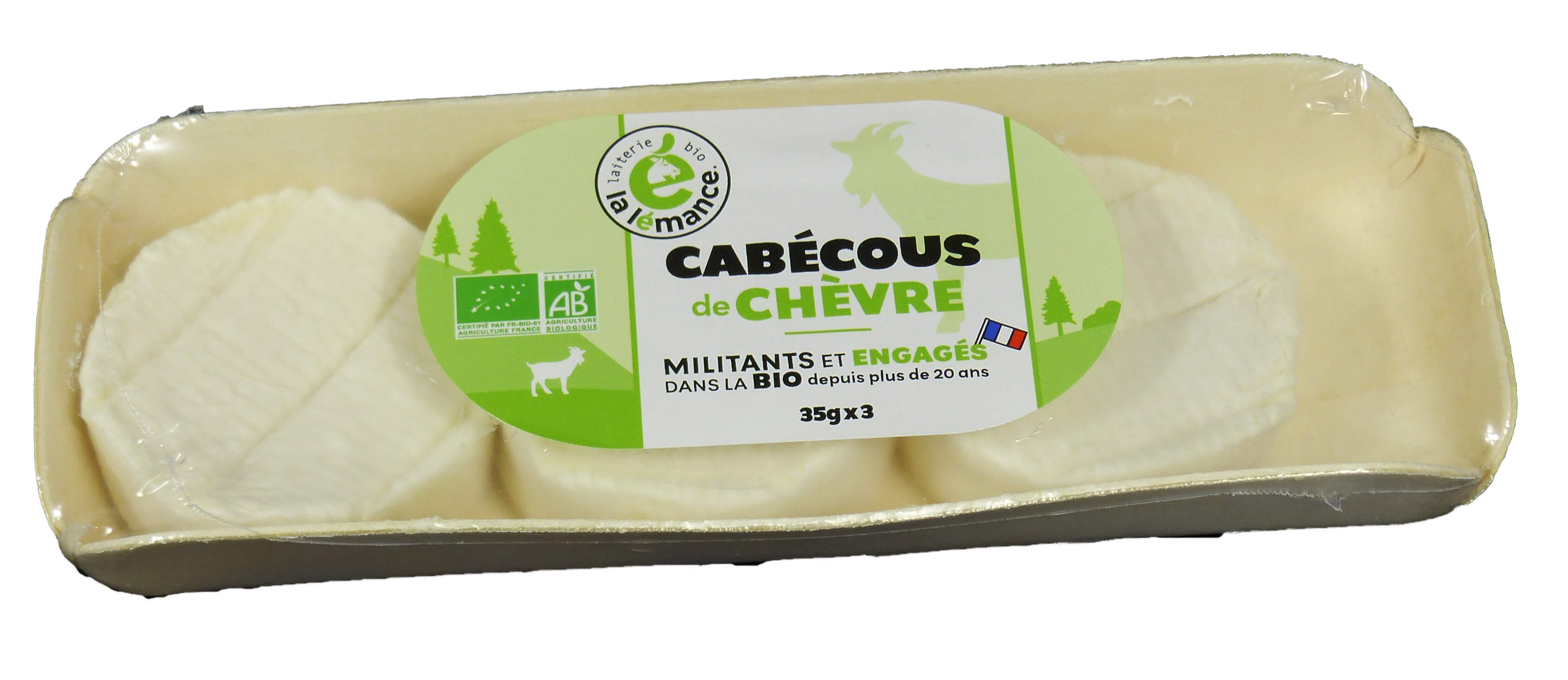 La Lémance Le cabécou geit bio 3x35g