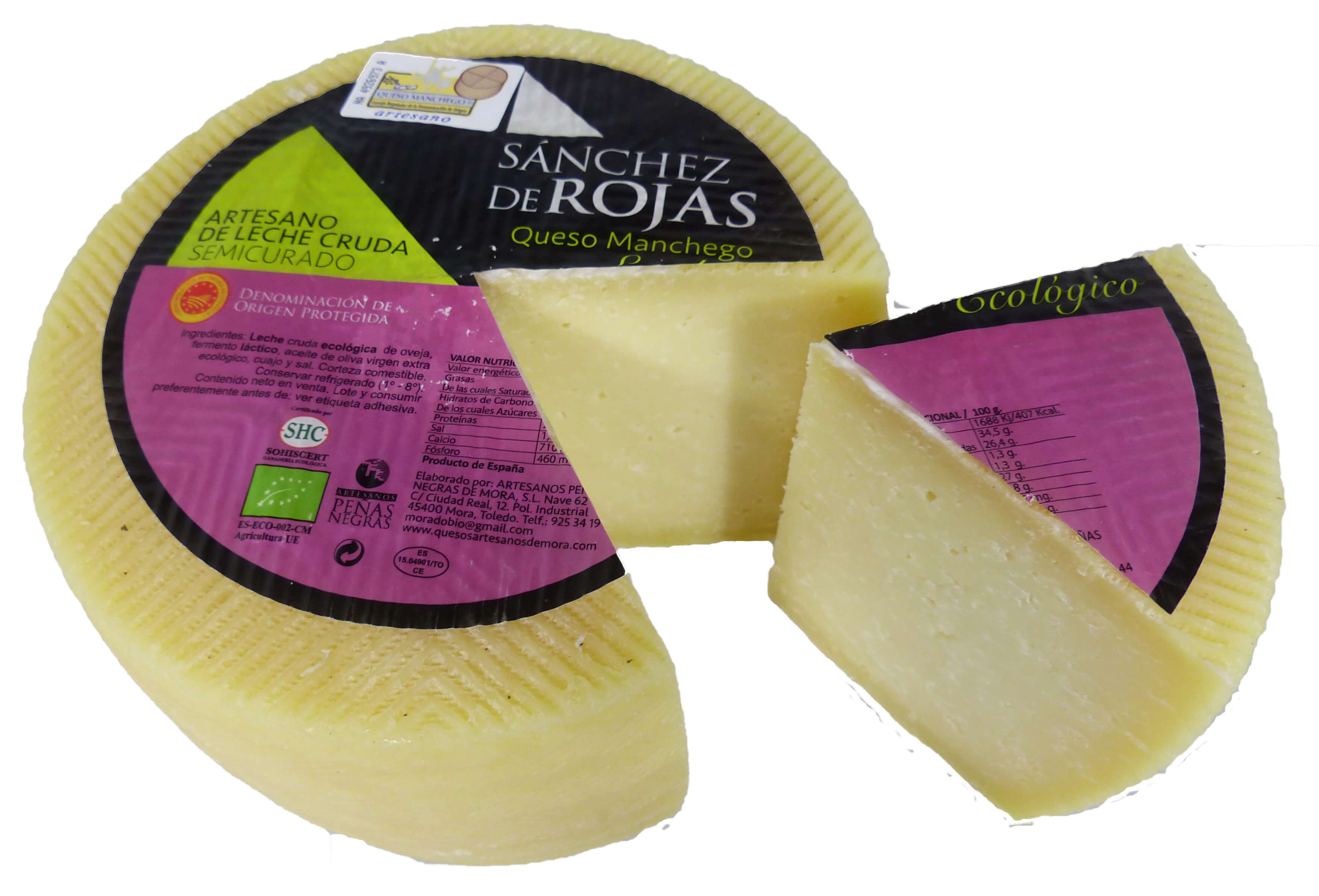 Sanchez de Rojas Manchego bio 2,3kg