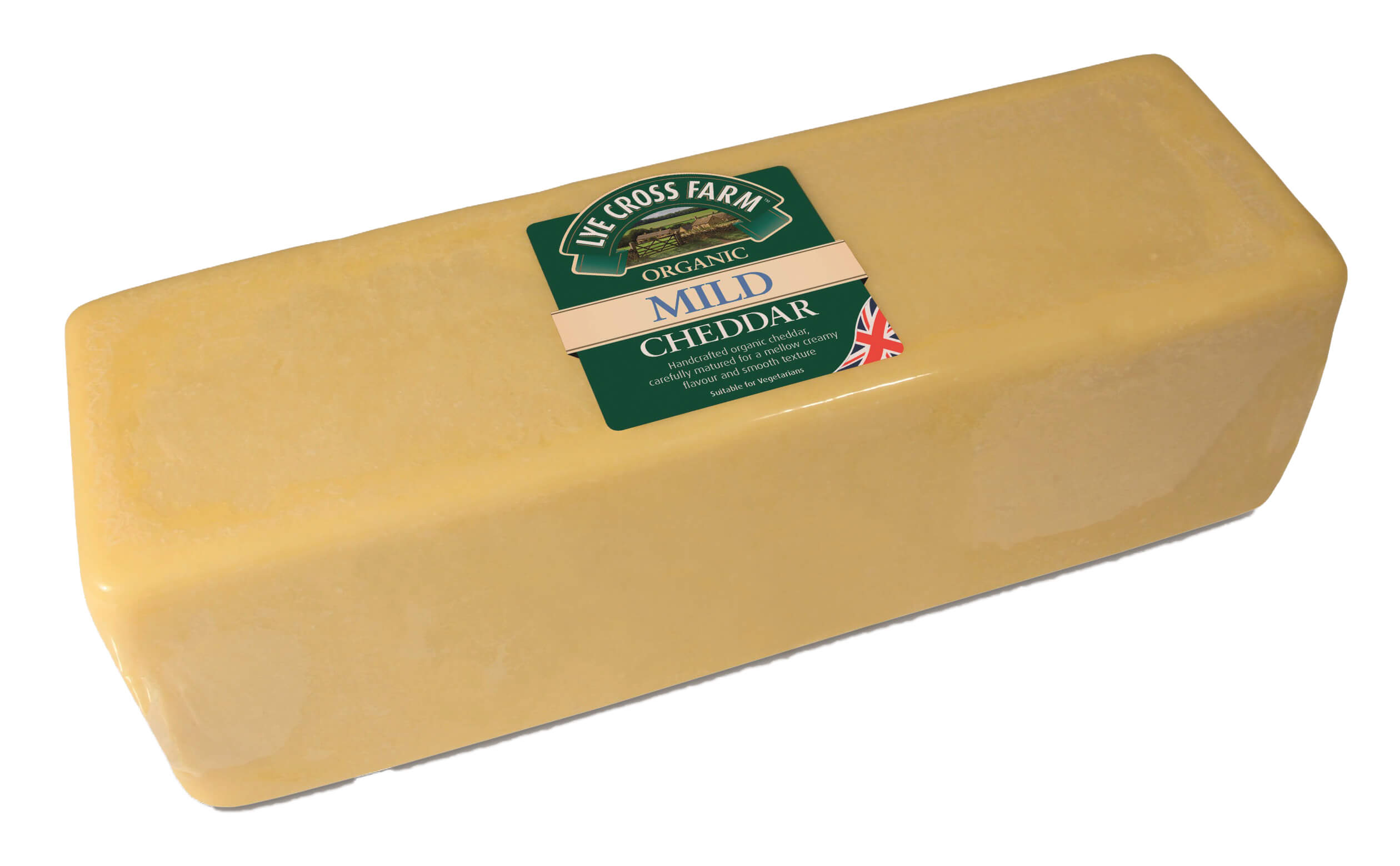 Lye Cross Farm Cheddar mild bio 2.5kg