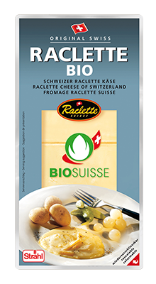 Vallée Verte Raclette natuur sneetjes bio 200g - beschikbaar oktober-december