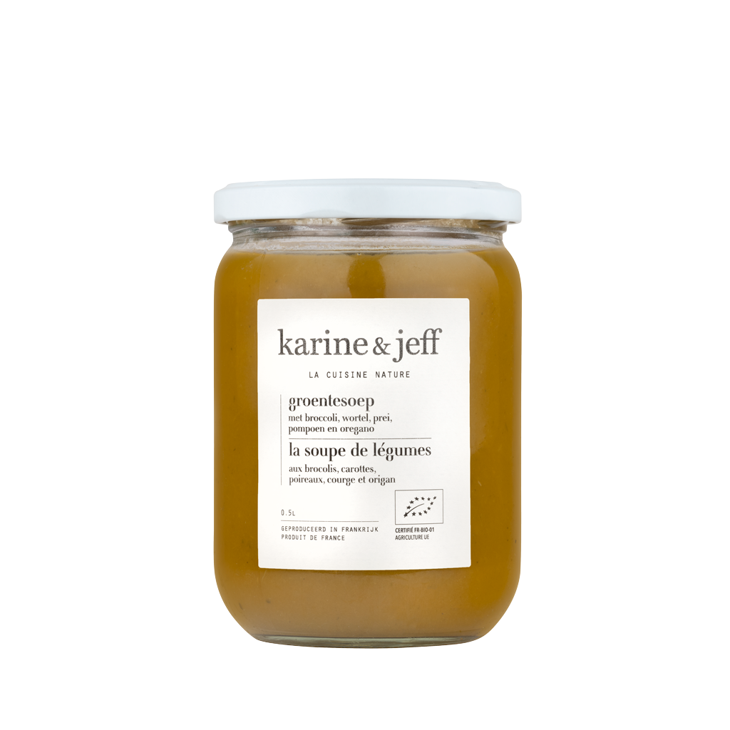 Karine & Jeff Groentesoep bio 500ml