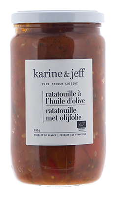 Karine & Jeff Ratatouille met olijfolie bio 660g