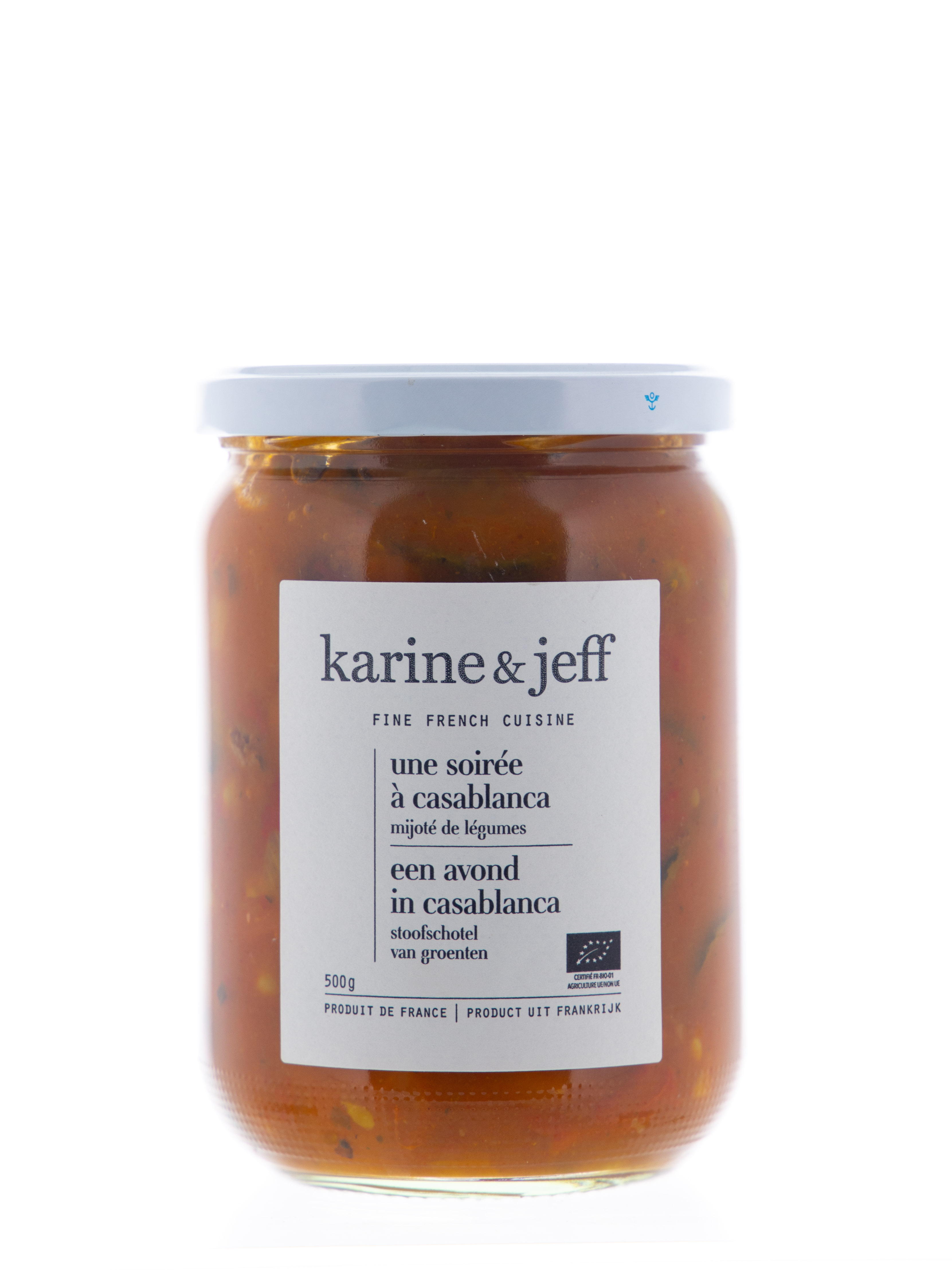 Karine & Jeff Een avond in Casablanca(stoofschotel van groenten) bio 500g
