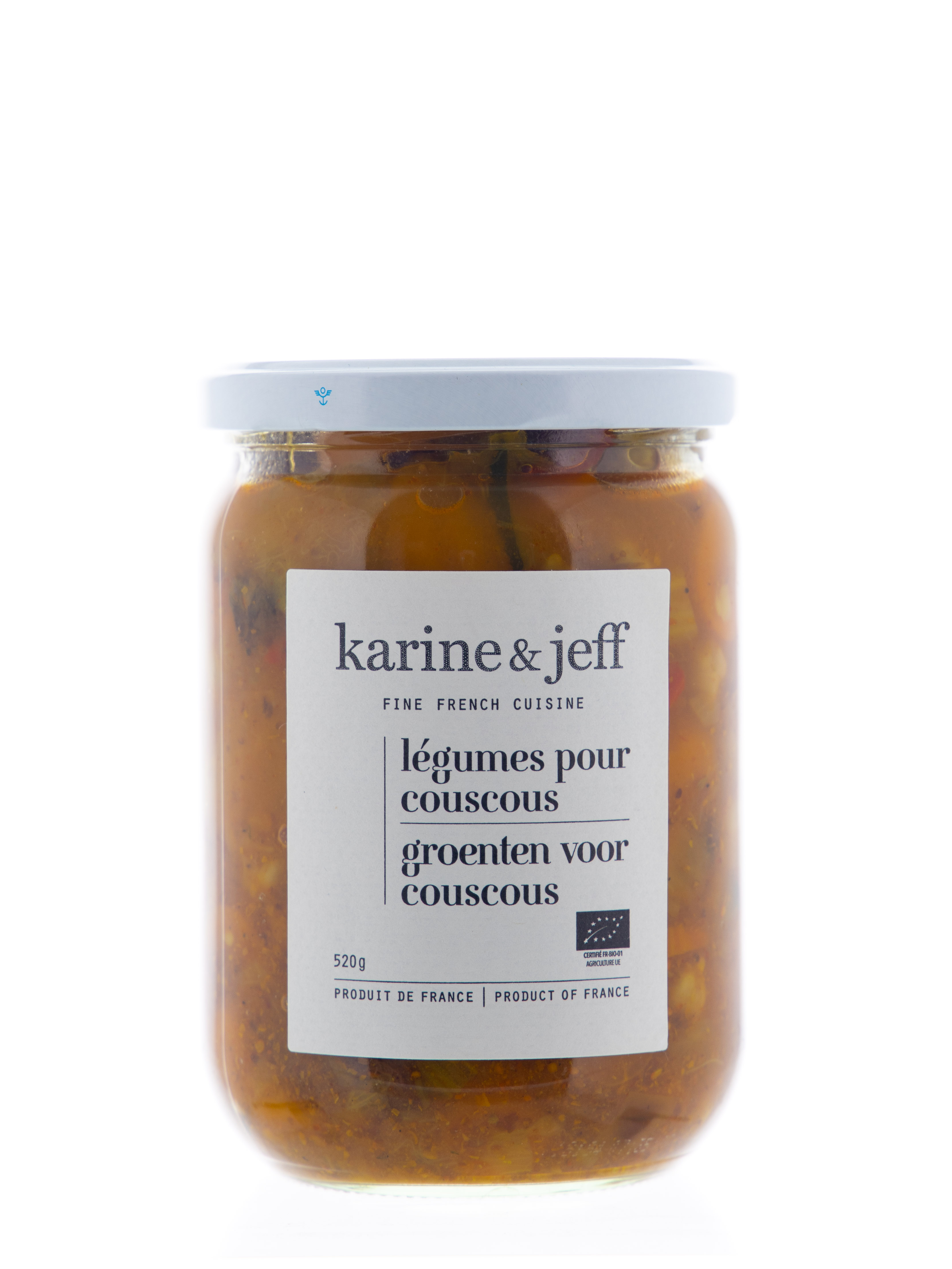 Karine & Jeff Groenten voor couscous bio 520g