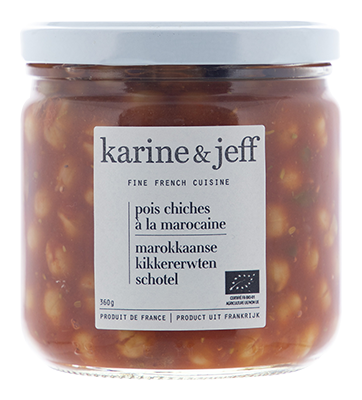 Karine & Jeff Marokkaanse kikkererwtenschotel bio 360g