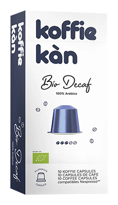 Koffie Kàn Decaf bio 10 capsules