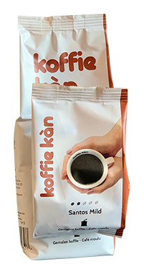 PROMO Koffie Kàn Santos mild gemalen 250g + 50g gratis