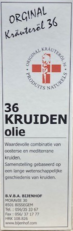 Originele 36 Kruidenolie 100ml