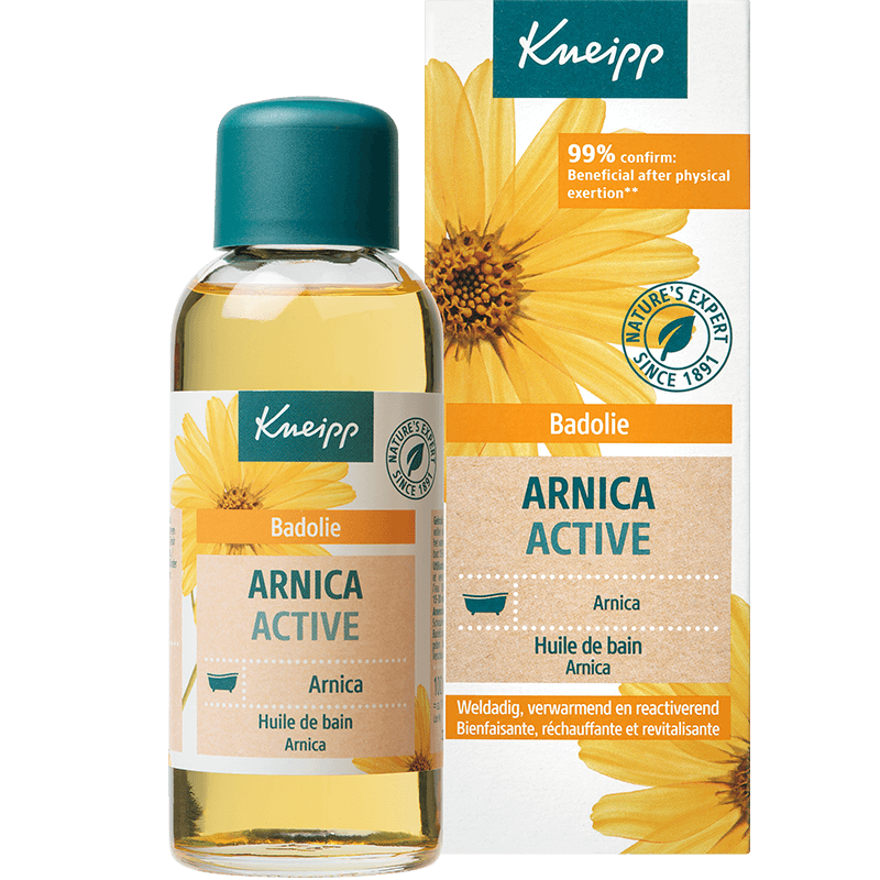 Kneipp Badolie arnica (spieren en gewrichten) 100ml