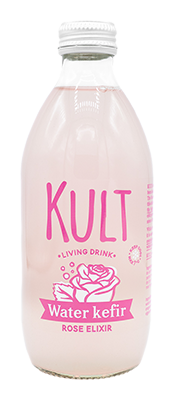 Kult Water kefir Rose elixir bio 33cl
