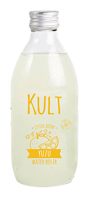 Kult Water kefir Yuzu bio 33cl