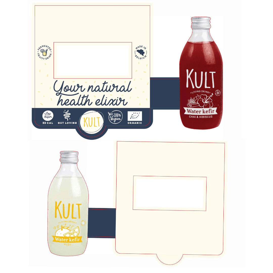 Kult Water kefir Shelf stopper NL