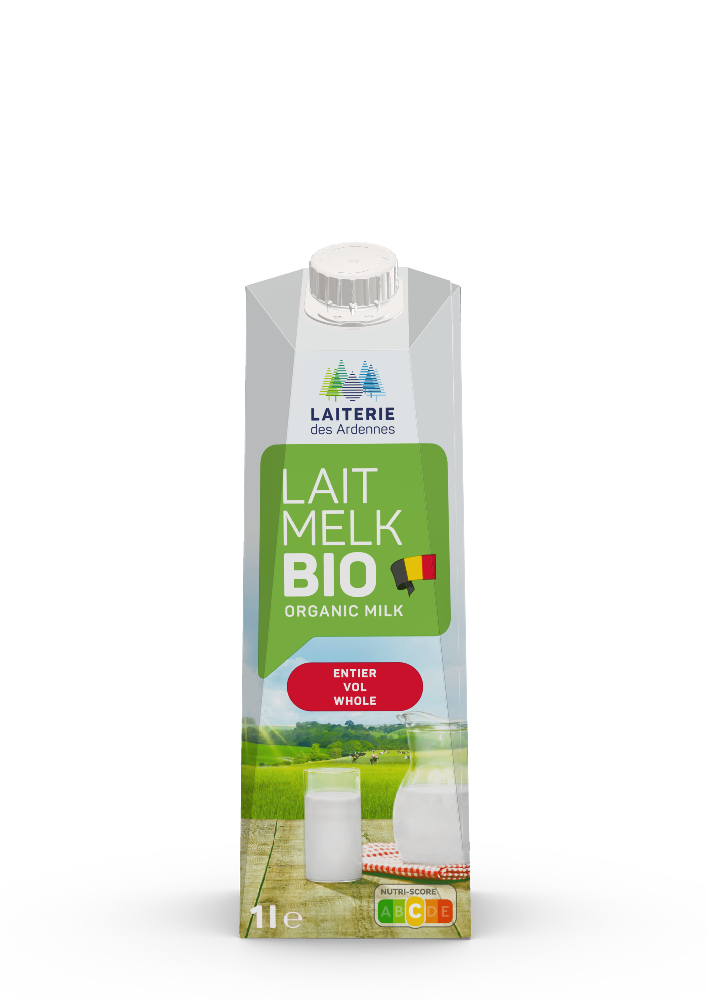 Laiterie Ardennes Volle melk UHT bio 1L - 8005