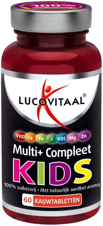 Lucovitaal Multi compleet kids 60kauwtabletten NUT 472/313