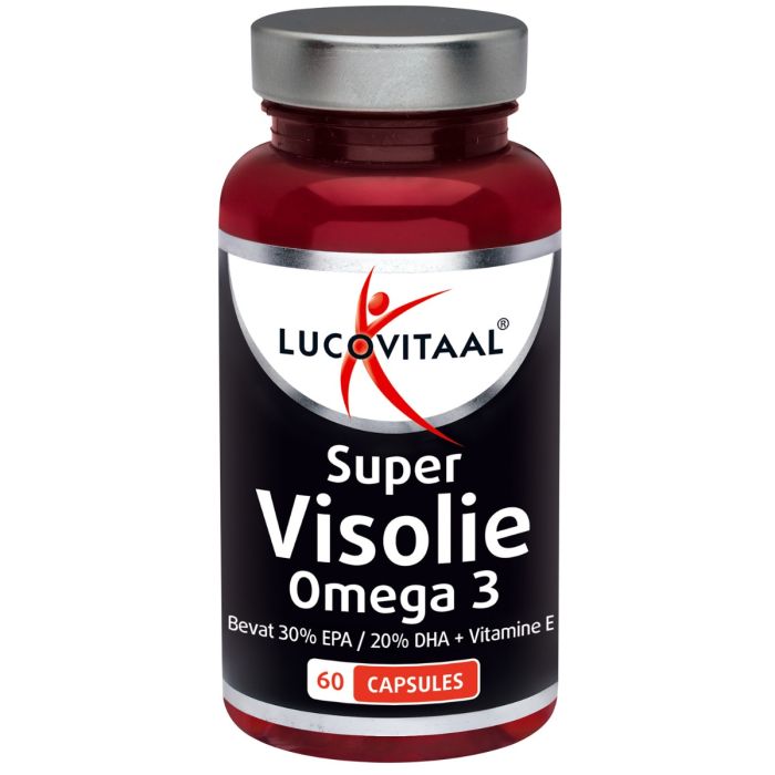 Lucovitaal Visolie super omega 3 60capsules NUT 472/71