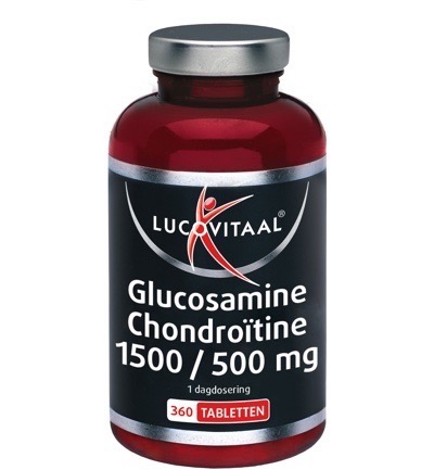 Lucovitaal Glucosamine + chondroïtine 1500/500 360tabl AS472/157