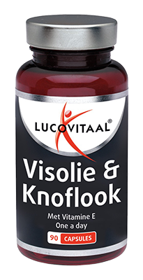 Lucovitaal Visolie en knoflook 90caps PL472/42