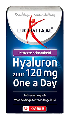 Lucovitaal Hyaluronzuur 120mg (droge huid) 30caps PL 472/169