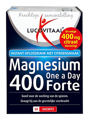 Lucovitaal Magnesium forte granulaat 20 zakjes PL472/190