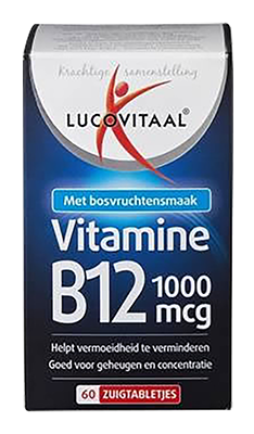 Lucovitaal Vitamine B12 1000mg 60tabl PL472/210