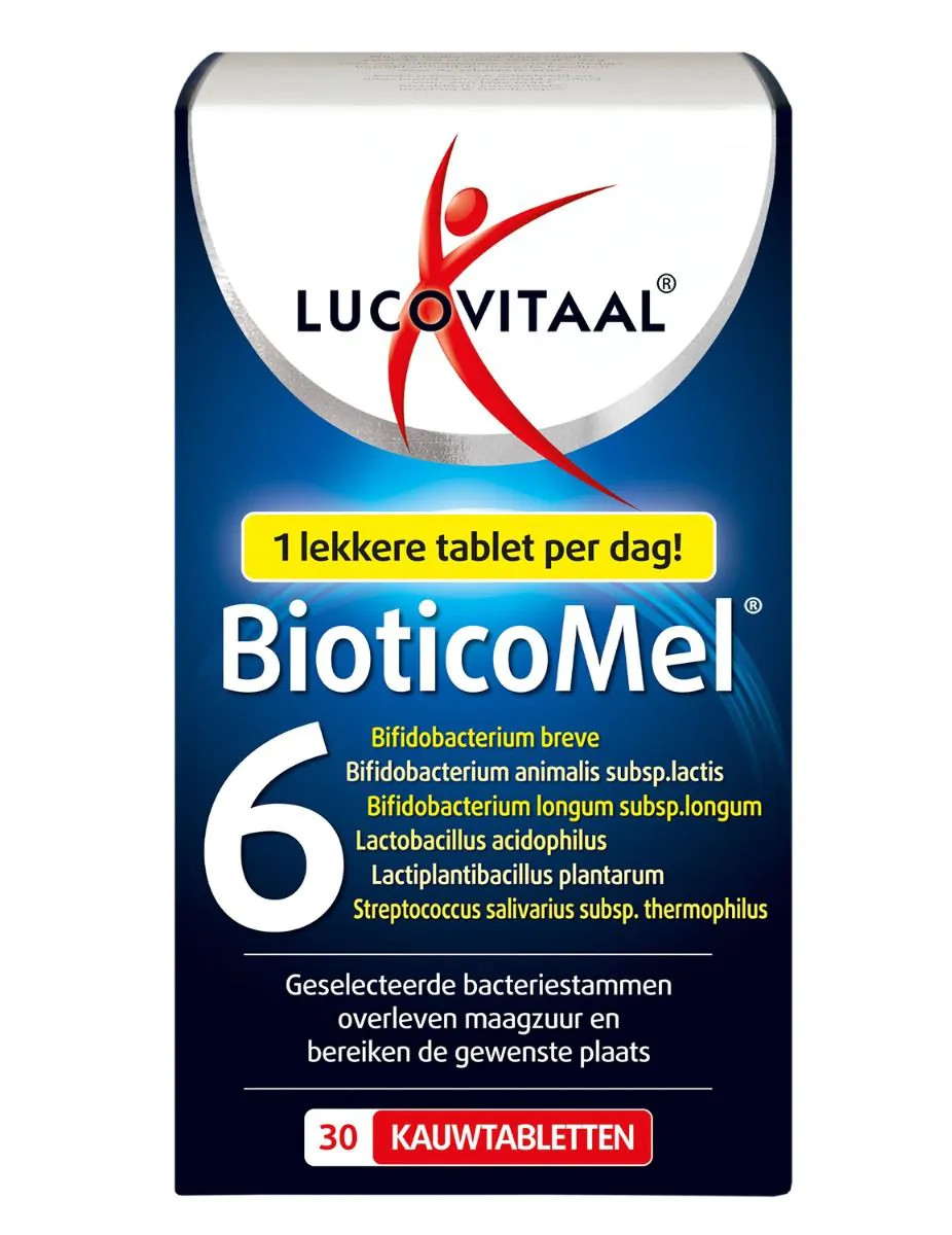 Lucovitaal BioticoMel 30 kauwtabletten