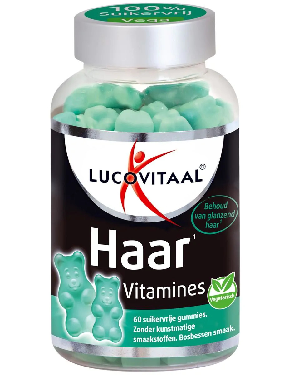 Lucovitaal Haar Vitamines 60gummies
