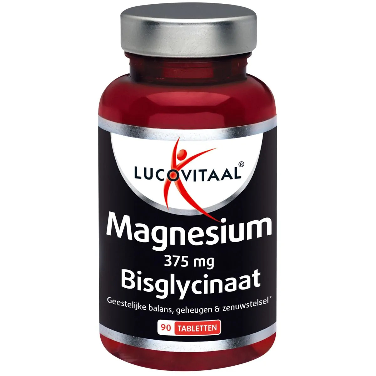 Lucovitaal Magnesium 375mg Bisglycinaat 90 tabletten
