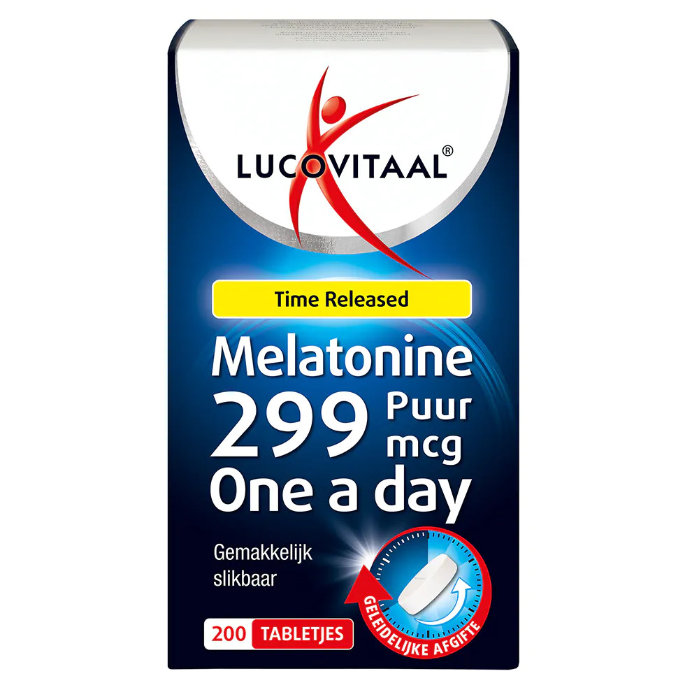 Lucovitaal Melatonine 299 mcg Time Released