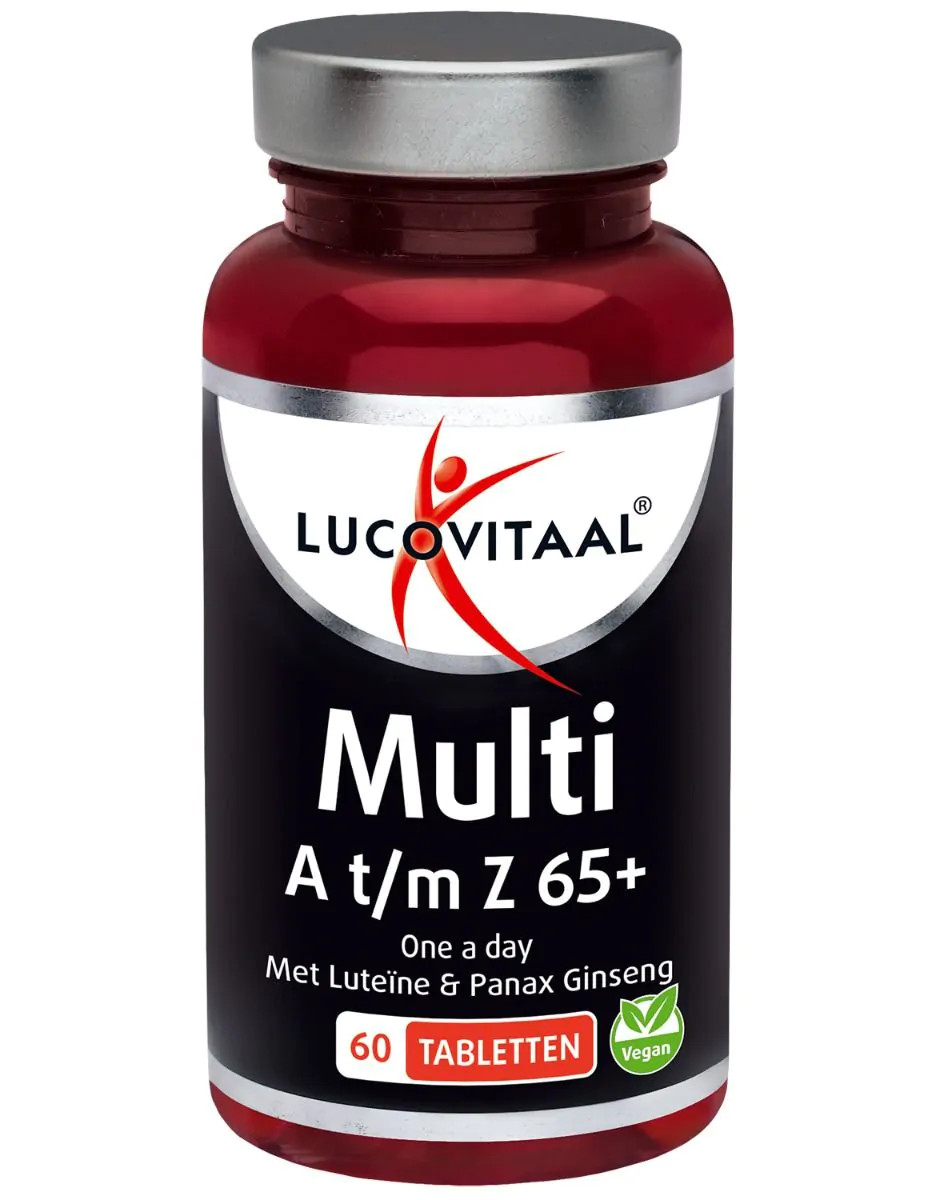 Lucovitaal Multi A-Z 65+ 60 tabletten