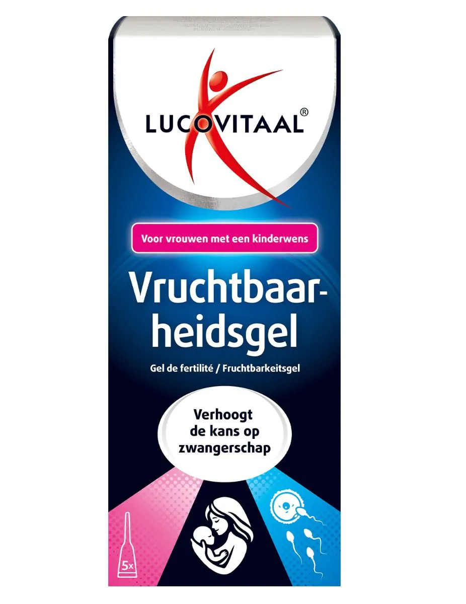 Lucovitaal Vruchtbaarheidsgel 5 x 5ml