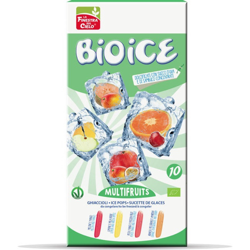 La Finestra Bio Ice multivruchten waterijsjes 10x40ml