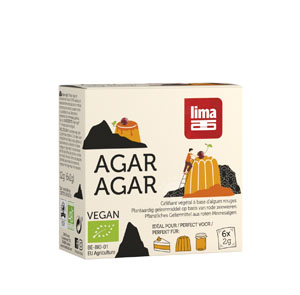 Lima Agar-agar poeder bio 6x2g