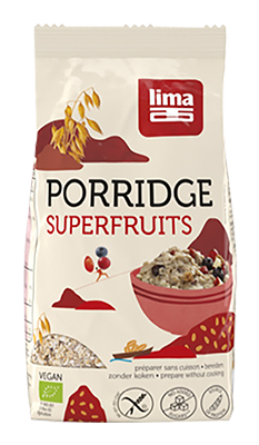 Lima Express porridge superfruits glutenvrij bio 350g