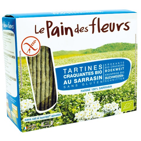 Le pain des fleurs Boekweit z.zout z.gluten bio 150g
