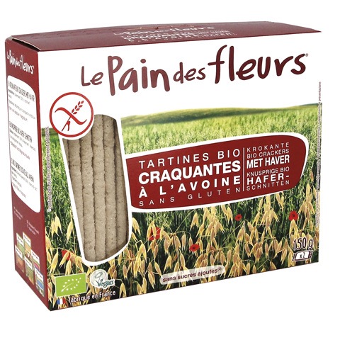 Le pain des fleurs Haver z.gluten bio 150g